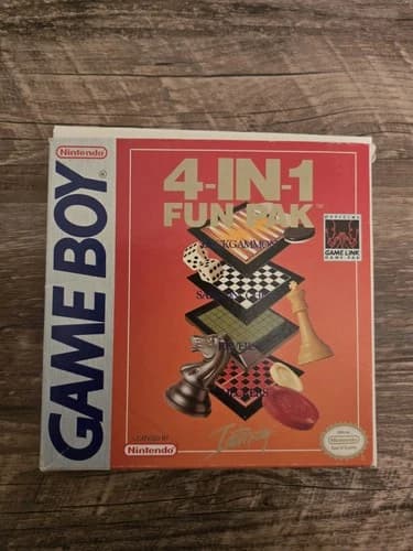 4-in-1 Fun Pak (Nintendo Game Boy) Complete! Tested!