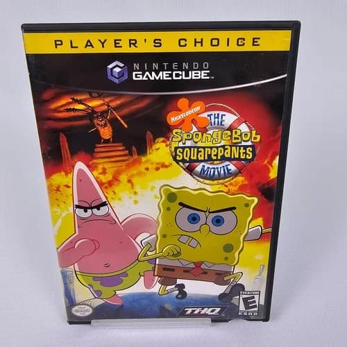 The SpongeBob SquarePants Movie (Nintendo GameCube, 2004) CiB Complete - Tested