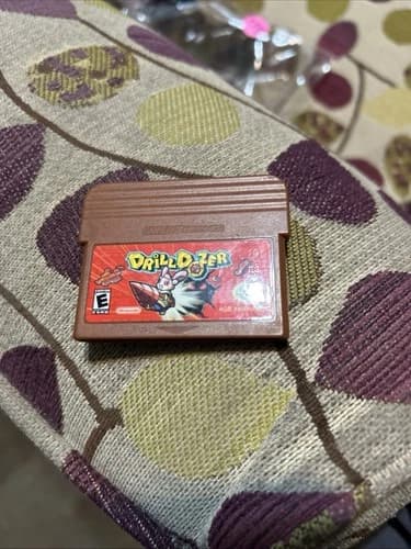 Nintendo Game Boy Advance GBA Drill Dozer Cartridge Only