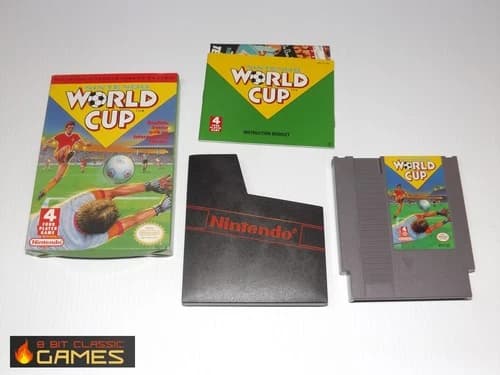 World Cup COMPLETE BOX - NINTENDO NES FAST SHIPPING! 44a