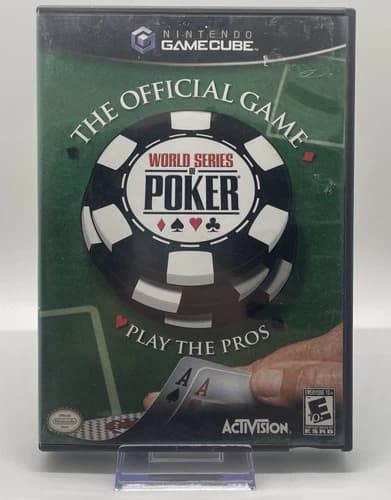 World Series of Poker (Nintendo GameCube, 2005) Complete With Manual
