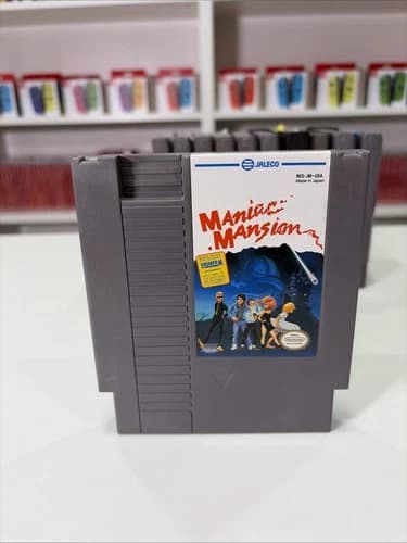 Nintendo NES Maniac Mansion - Authentic