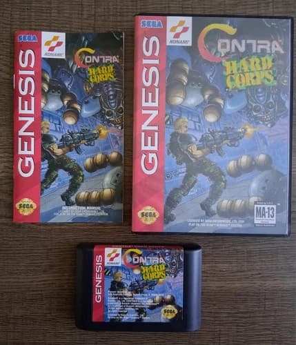 Contra Hard Corps (Sega Genesis) Complete