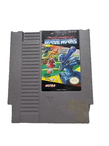 Cyber Stadium Series - Base Wars - NES Nintendo Game