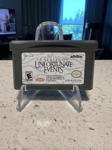 Lemony Snicket's A Series of Unfortunate Events (Nintendo Game Boy Advance,...