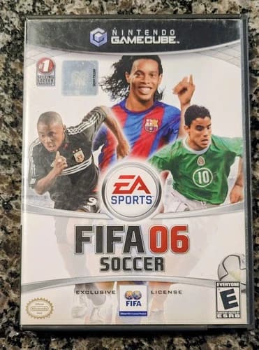 FIFA 06 Soccer Nintendo GameCube Complete CIB Tested Working EA Sports 2006