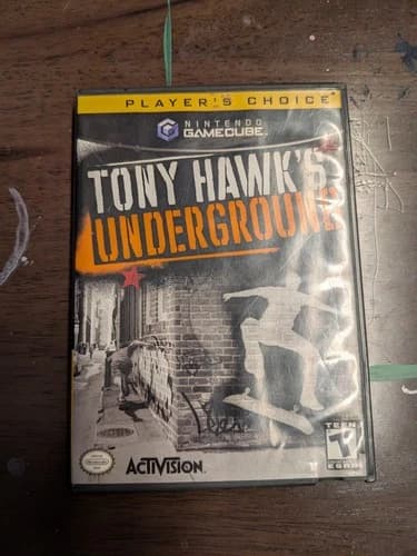Tony Hawk's Underground (Nintendo GameCube) Player's Choice CIB Complete