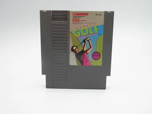 Bandai Golf Challenge Pebble Beach NES Game Tested