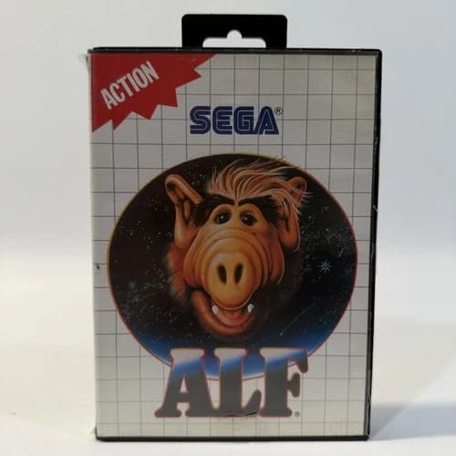 ALF Sega Master System Classic Platformer Action Video Game Cartridge CIB