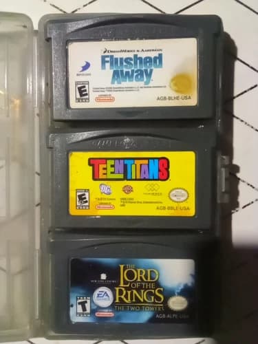 Flushed Away Game Boy Advance Nintendo GBA Dreamworks Authentic Tested