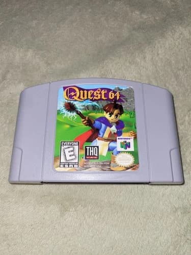 Quest 64 N64 Authentic, Tested - Nintendo 64