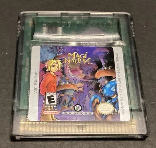 Magi Nation - Game Boy Color - Loose - Tested And Working