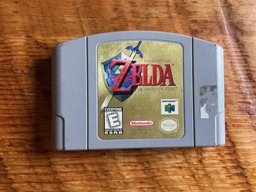 Legend of Zelda: Ocarina of Time (Nintendo 64, N64, 1997) Authentic Tested N64