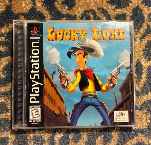 Lucky Luke Sony Playstation 1 Complete In Box Tested Infogrames 1998 CIB