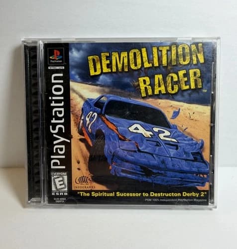 Demolition Racer (Sony PlayStation 1, PS1, 1999) Complete CIB - Tested