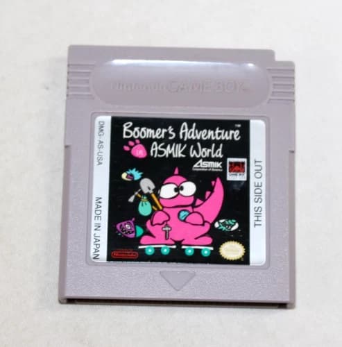 Boomer's Adventure in ASMIK World Game Boy Very Good Condition! Tested! NICE!