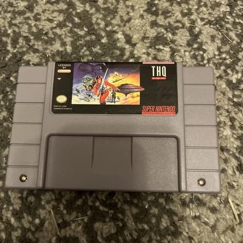 SNES Super Nintendo The Empire Strikes Back Cartridge Game Star Wars Retro