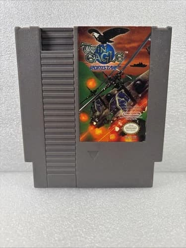 Twin Eagle - 1989 NES Nintendo Entertainment System *TESTED* Free Shipping!