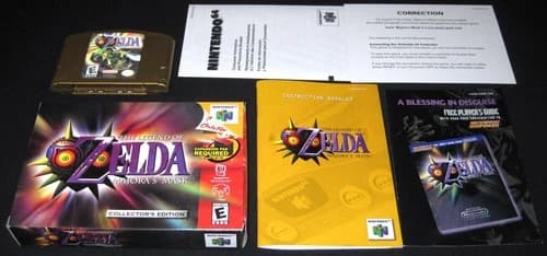 Legend of Zelda: Majora's Mask (Nintendo 64, N64, 2000) Complete in Box CIB