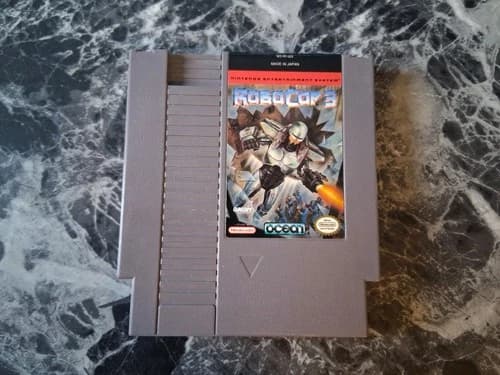 RoboCop 3 Nintendo NES Authentic Tested Contacts Cleaned