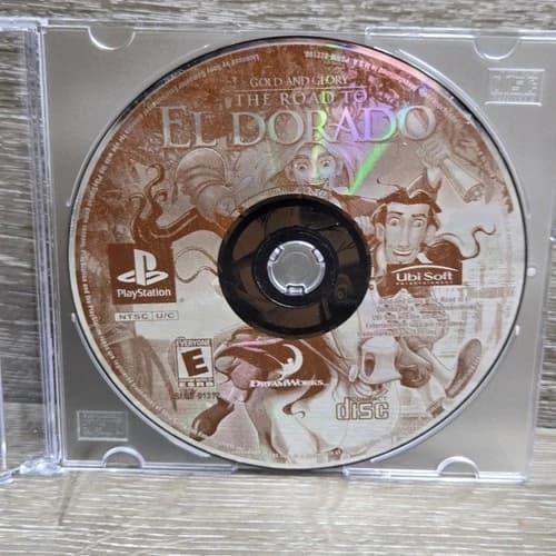 Gold and Glory: The Road to El Dorado Sony PlayStation 1 PS1 Disc Only