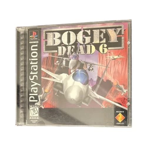 Bogey: Dead 6 (Sony PlayStation 1, 1996)Tested CIB
