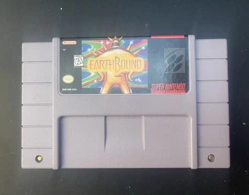 Loose Authentic EarthBound Cartridge (Super Nintendo Entertainment System, 1995)
