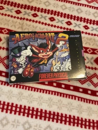 Aero The Acro-Bat 2 SNES Limited Run Games Mr. Nutz Demons Crest L👀k!! 😲