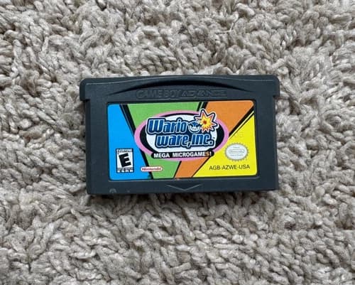 WARIO WARE, INC Mega Microgames Game Boy Advance GBA (Authentic, TESTED)