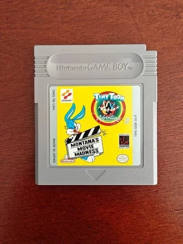Tiny Toon Adventures 2: Montana's Movie Madness (Nintendo Game Boy, 1993) GB