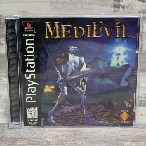 MediEvil (Sony PlayStation 1 PS1) Complete CIB - Tested - Authentic