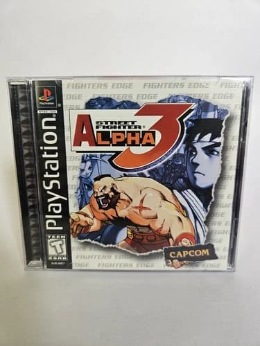 Street Fighter Alpha 3 Sony PlayStation 1 (PS1) Complete CIB w/ Reg Card Tested