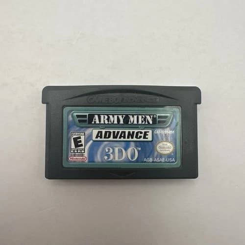 Army Men Advance (Nintendo Game Boy Advance, 2001) GBA Game Cartridge Excellent