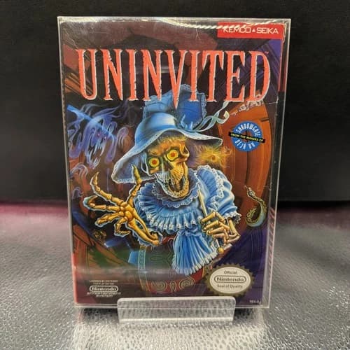 NES UNINVITED CIB 1991 AUTHENTIC TESTED WORKING FAST SHIPPING
