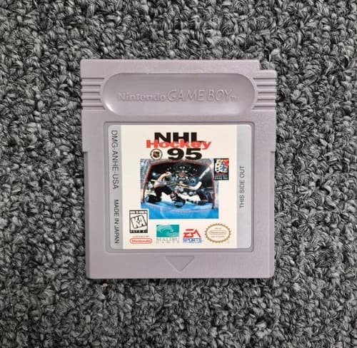 NHL Hockey 95 (Nintendo Game Boy, 1995) Original GB