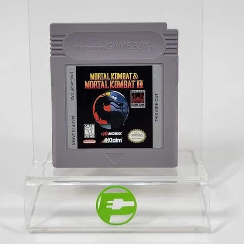 Mortal Kombat and Mortal Kombat II (Nintendo GameBoy, 1996) Cartridge Only