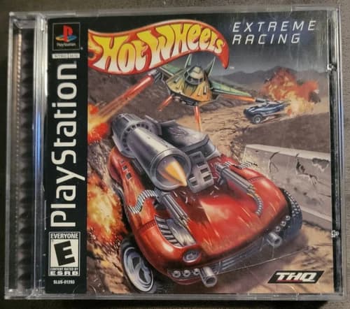 Hot Wheels: Extreme Racing (PlayStation 1, 2001) PS1 Game, Complete