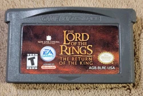 Lord of the Rings Return of the King GBA (Nintendo Gameboy Advance, 2003) Tested