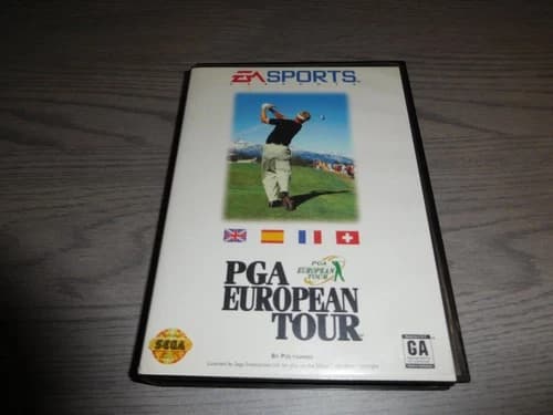 PGA European Tour Sega Genesis Game