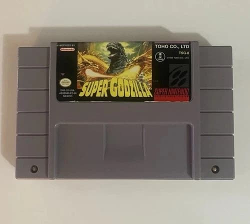 Super Godzilla (Super Nintendo SNES, 1994) Action NTSC-U/C US/CA