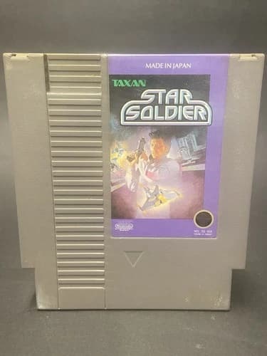 Star Soldier (Nintendo Entertainment System, NES 1988) Authentic