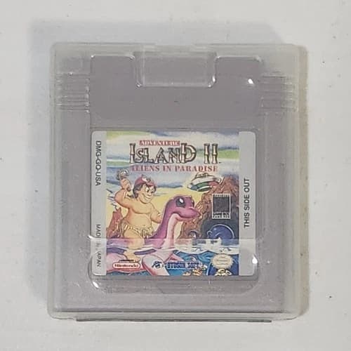 Adventure Island 2 Aliens In Paradise Gameboy Authentic Tested Nintendo