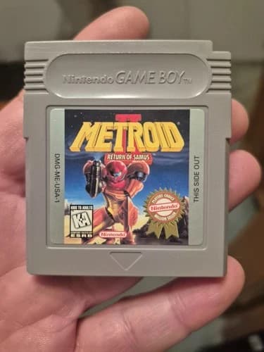 nintendo game boy metroid 2 return of samus 1991 Cartridge only. Authentic
