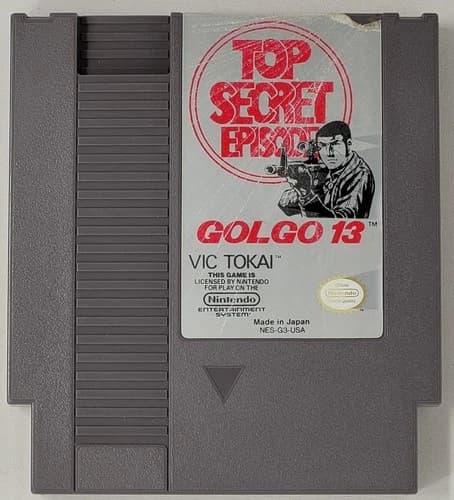 Golgo 13: Top Secret Episode (NES, Used, Loose)