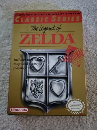 The Legend of Zelda Classic Series (Nintendo NES, 1987) Tested Authentic