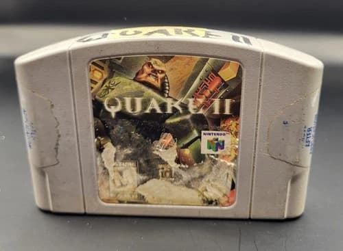 Quake 2 II Nintendo 64 N64 Game Cartridge 1997 Authentic, Tested