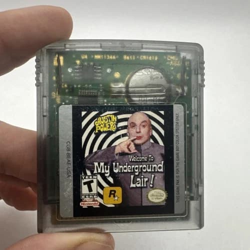 Austin Powers Welcome to my Underground Lair! (Game Boy Color) Authentic Works