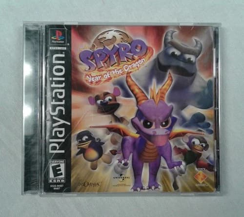 Spyro: Year of the Dragon - Sony Playstation 1 (PS1) Video Game