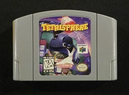 Tetrisphere (Nintendo 64, N64, 1997) Authentic & Tested Cartridge