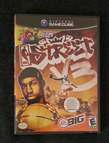 NBA Street V3 feat Nintendo Allstars Gamecube - Tested and Working